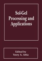 Sol-Gel Processing and Applications cover