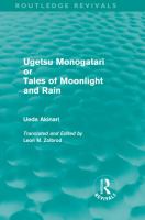 Ugetsu Monogatari or Tales of Moonlight and Rain cover