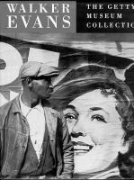 Walker Evans: The Getty Museum Collection cover