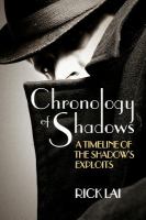 Chronology of Shadows: A Timeline of the Shadow's Exploits cover