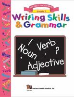 Writing Skill and Grammar, Grade 3 cover