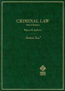 Criminal Law Hornbook cover