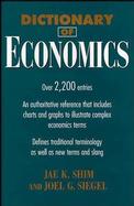 Dictionary of Economics cover