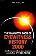 The Mammoth Book of Eyewitness History 2000 cover
