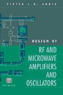 Design of Rf and Microwave Amplifiers and Oscillators cover