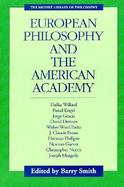 European Philosophy and the American Academy cover