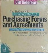 The McGraw-Hill Complete Book of Purchasing Forms and Agreements with 3.5 Disk cover