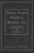 Public Policy Theories, Models, and Concepts An Anthology cover