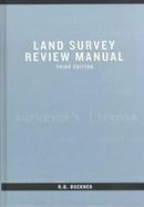 Land Survey Review Manual cover