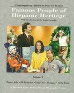 Famous People of Hispanic Heritage (volume10) cover