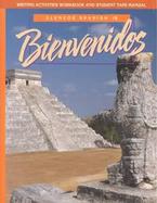 Bienvenidos Glencoe Spanish 1B  Writing Activities Workbook and Student Tape Manual cover