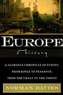 Europe A History cover
