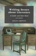 WRITING ESSAYS ABOUT LITERATURE 5E cover