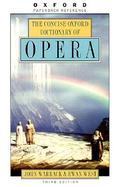 The Concise Oxford Dictionary of Opera cover