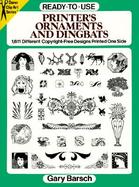 Ready-To-Use Printer's Ornaments and Dingbats 1,611 Different Copyright-Free Designs Printed One Side cover