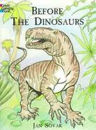Before the Dinosaurs Coloring Book cover