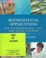 Mathematical Applications for the Management, Life and Social Sciences cover