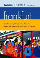 Fodor's Pocket Frankfurt cover