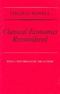 Classical Economics Reconsidered cover