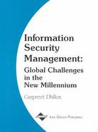 Information Security Management Global Challenges in the New Millennium cover