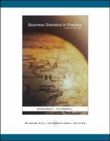 Business Statistics in Practice cover