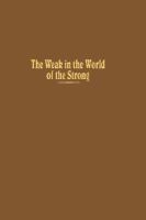 The Weak in the World of the Strong The Developing Countries in the International System cover
