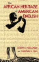 The African Heritage of American English cover