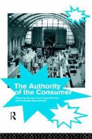 The Authority of the Consumer cover