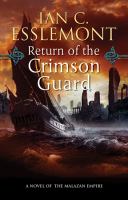 Return of the Crimson Guard cover