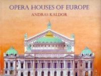 Opera Houses of Europe cover