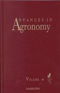 Advances in Agronomy (volume68) cover
