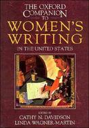 The Oxford Companion to Women's Writing in the United States cover