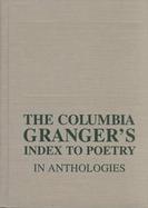 The Columbia Granger's Index to Poetry in Anthologies cover