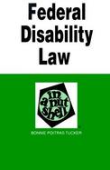 Federal Disability Law in a Nutshell cover