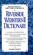 Riverside Webster's II Dictionary cover