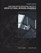 Study Guide for the Professional Practice of Architectural Working Drawings cover