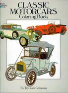Classic Motorcars Coloring Book cover