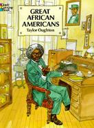 Great African-Americans Coloring Book cover