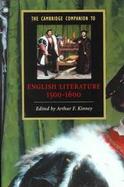 The Cambridge Companion to English Literature, 1500-1600 cover