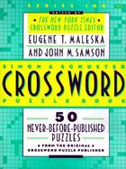 Simon and Schuster Crossword Puzzle Book Series 180  New Challenges in the Original Series, Containing 50 Never-Before-Published Crosswords cover