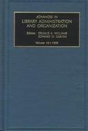 Advances in Library Administration and Organization: Volume 16 cover