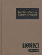 Twentieth-Century Literary Criticism Topics Volume Excerts from Criticism of Varoius Topics in Twentieth Centuryliterature, Including Literary and Cri cover