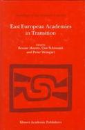 East European Academies in Transition cover