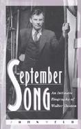 September Song An Intimate Biography of Walter Huston cover