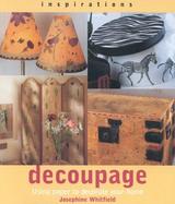 Decoupage Using Paper to Decorate Your Home cover