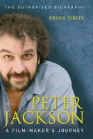 Peter Jackson: A Film-Maker's Journey cover