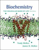 Biochemistry: The Molecular Basis of Life cover