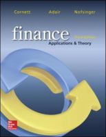 Finance: Appl. & theory-Text cover