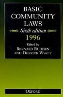 Basic Community Laws cover