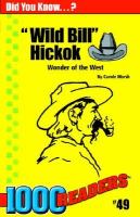 Wild Bill Hickok Wonder of the West cover
